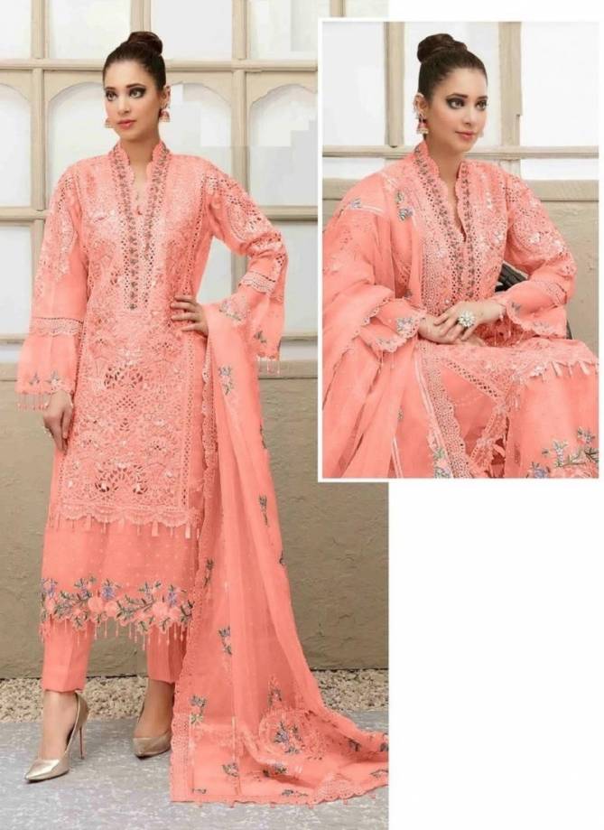 Tawakkal Vol 2 AL KHUSHBU New Latest Designer Butterfly Net Pakistani Suit Collection